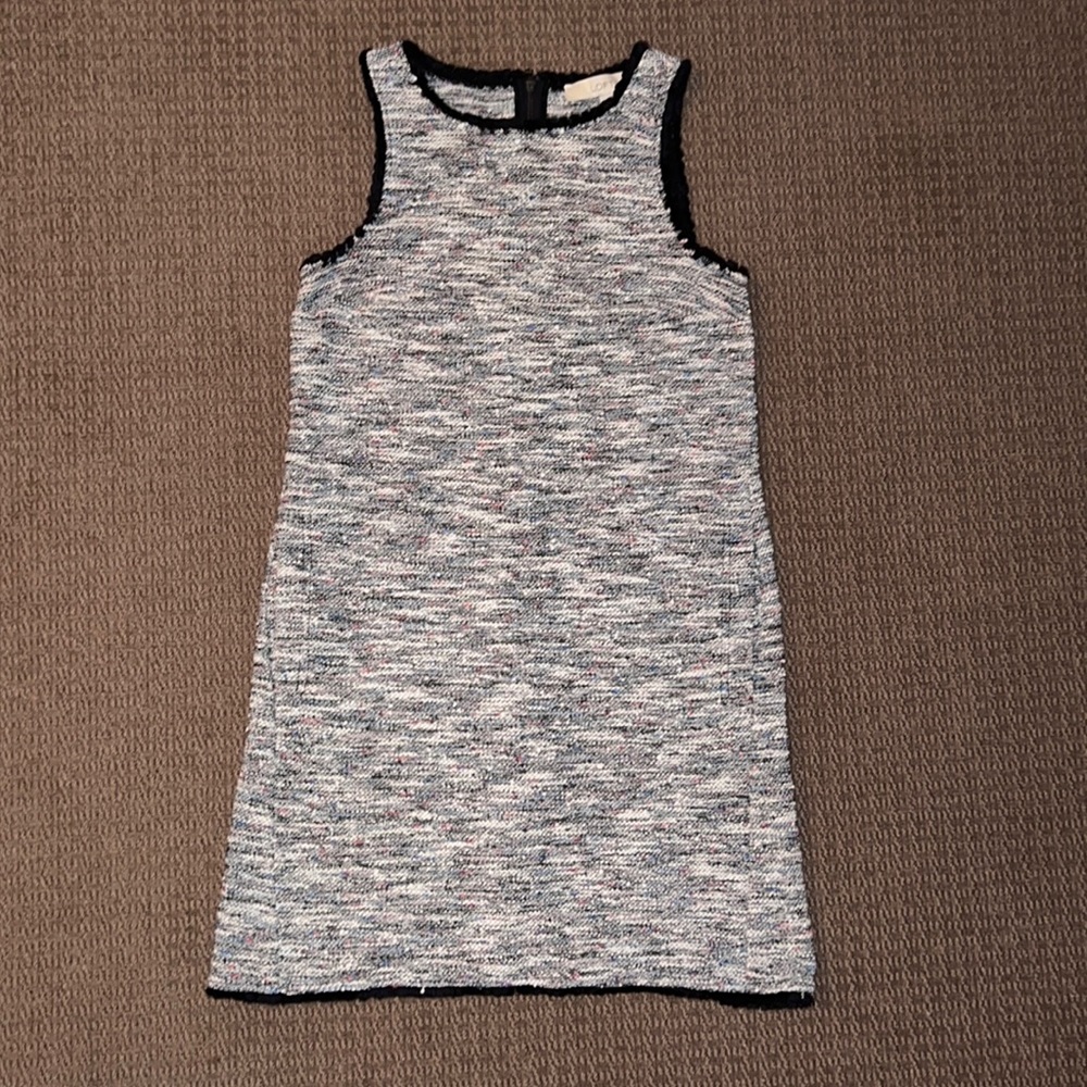 Ann Taylor Loft tweed sleeveless dress.